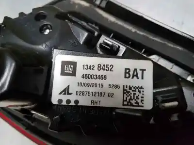 Second-hand car spare part right tailgate light for opel corsa e expression oem iam references 13428452  