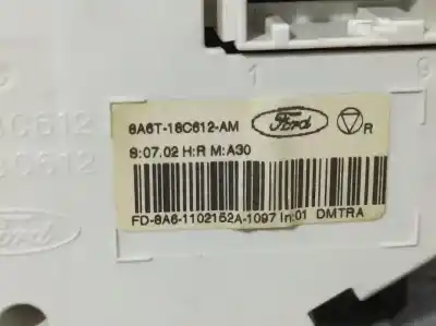 Second-hand car spare part climate control for ford fiesta (cb1) ghia oem iam references 8a6t18c612am  