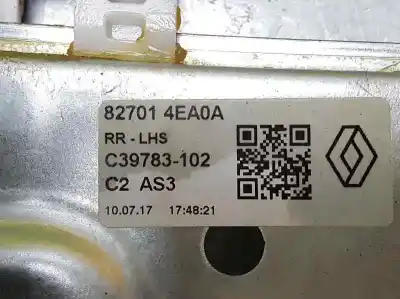 Second-hand car spare part rear left window regulator for renault kadjar experience oem iam references 827014ea0a  c39783102