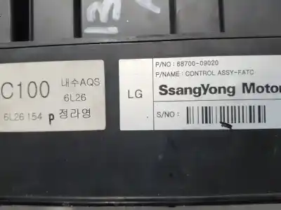 Автозапчасти б/у климат-контроль за ssangyong actyon i 200 xdi 4wd ссылки oem iam 6870009020  