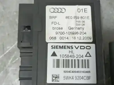 Автозапчасти б/у мотор заднего левого стекла за seat exeo st (3r5) (2009>) reference ссылки oem iam 8e0959801e  105848204