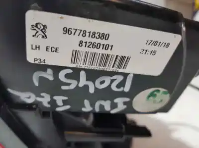 Second-hand car spare part left tailgate light for peugeot 308 allure oem iam references 9677818380  81260101