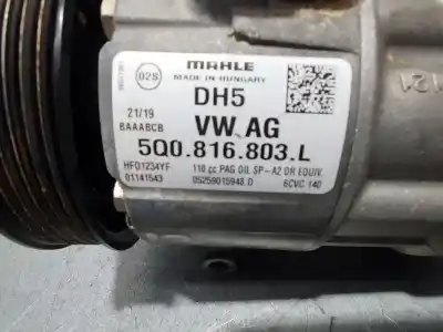 Peça sobressalente para automóvel em segunda mão compressor de ar condicionado a/a a/c por seat ateca (kh7) style referências oem iam 5q0816803l  01141543