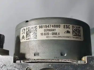 Peça sobressalente para automóvel em segunda mão abs por citroen c4 cactus feel edition referências oem iam 9819474880  10022008984