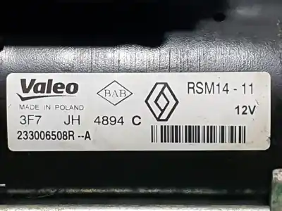 Автозапчасти б/у двигатель запускается за renault kangoo profesional ссылки oem iam 233006508r  rsm1411
