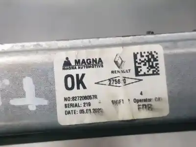 Автозапчастина б/у регулятор скла заднього правого для dacia sandero comfort посилання на oem iam 827208057r magna lectrico 2 pins 