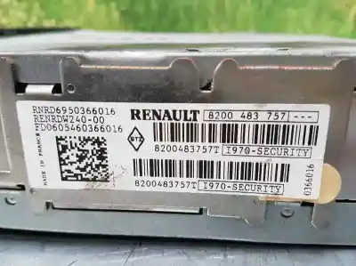 Pièce détachée automobile d'occasion système audio / radiocd pour renault megane ii berlina 5p dynamique références oem iam 8200483757  