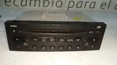 Piesă de schimb auto la mâna a doua sistem audio / cd radio casetofon pentru peugeot 206 berlina xt referințe oem iam   96466541xt