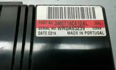 Peça sobressalente para automóvel em segunda mão comando de sofagem (chauffage / ar condicionado) por ford focus c-max (cap) 1.6 16v cat referências oem iam 3m5t18c612al  3m5t18c612al