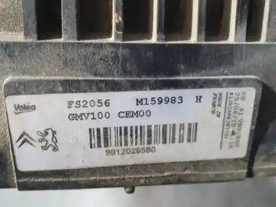 Автозапчастина б/у електро вентилятор для citroen c-elysée feel посилання на oem iam 9812028580  m159983