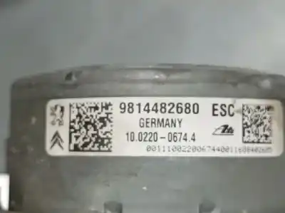Peça sobressalente para automóvel em segunda mão abs por citroen c3 feel referências oem iam 9814482680  10022006744
