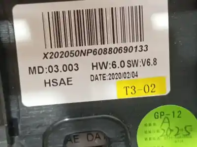 Second-hand car spare part gps navigation system for peugeot 208 (p2) allure oem iam references 9824619980  