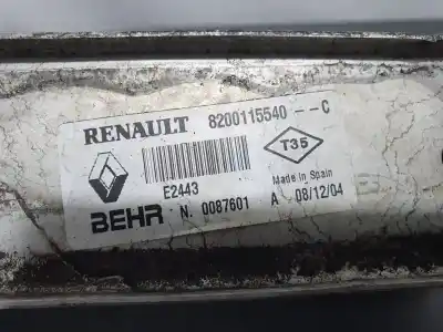 Автозапчастина б/у інтеркулер для renault megane ii familiar 1.9 dci diesel посилання на oem iam 82001155410c  0087601 Автозапчастина б/у інтеркулер для renault megane ii familiar 1.9 dci diesel посилання на oem iam 82001155410c  0087601