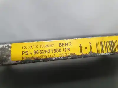 Piesă de schimb auto la mâna a doua condensator / radiator aer conditionat pentru citroen c4 picasso avatar referințe oem iam 968251580  