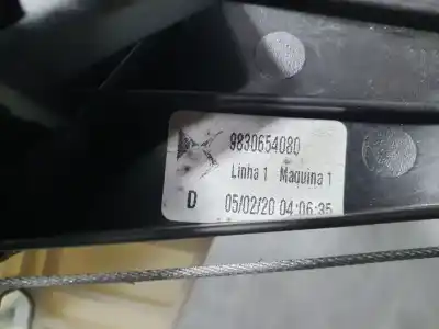Second-hand car spare part rear right window regulator for ds 7 crossback performance line oem iam references 9830654080  