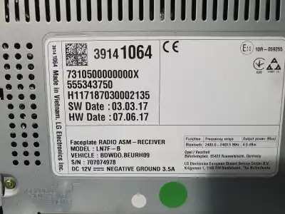 Second-hand car spare part gps navigation system for opel zafira tourer excellence oem iam references   