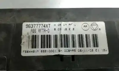 Second-hand car spare part climate control for citroen c3 1.4 oem iam references 96377774xt 96377774xt 1000001340128