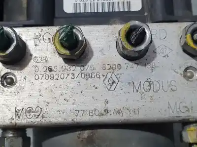 Автозапчастина б/у абс для renault modus authentique посилання на oem iam 8200747138  0265232075