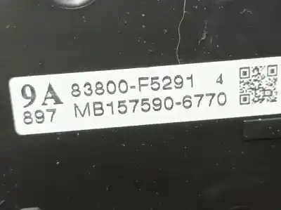 Peça sobressalente para automóvel em segunda mão quadrante por toyota yaris active referências oem iam 83800f5291  mb1575906770
