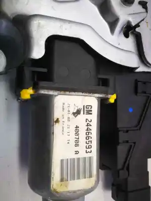 Pezzo di ricambio per auto di seconda mano alzacristalli anteriore sinistro per opel corsa c club riferimenti oem iam 24466593 6 pins 