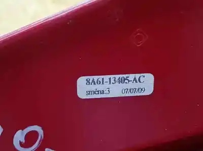 Second-hand car spare part left tailgate light for ford fiesta (cb1) ambiente oem iam references 8a6113405ac  