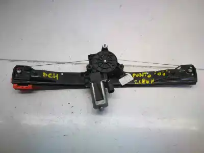 Second-hand car spare part passenger side right window regulator for fiat grande punto (199) 1.3 16v jtd cat oem iam references 