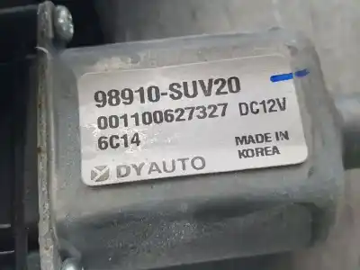 Автозапчастина б/у регулятор скла заднього правого для opel mokka x selective start/stop посилання на oem iam 98910suv20 dy auto electrico 2 pins 001100627327