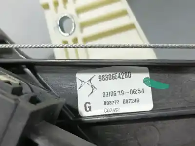 Second-hand car spare part rear left window regulator for ds 7 crossback la premiere oem iam references 9830654280  