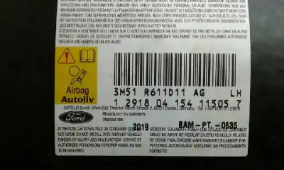 Second-hand car spare part left side airbag for ford focus c-max (cap) 1.6 tdci cat oem iam references 3m51r611d11ag  