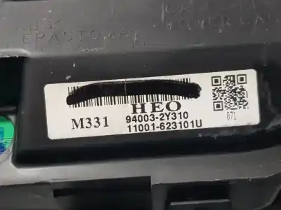 Peça sobressalente para automóvel em segunda mão quadrante por hyundai ix35 comfort 2wd referências oem iam 940032y310  11001623101u