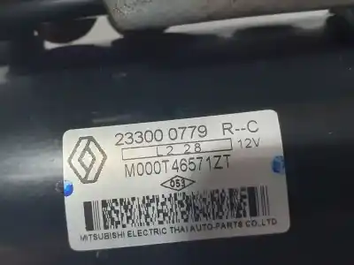 Pezzo di ricambio per auto di seconda mano motorino di avviamento per renault captur dynamique riferimenti oem iam 233000779r  m000t46571zt