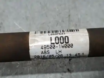 Peça sobressalente para automóvel em segunda mão transmissão dianteira esquerda por kia rio concept referências oem iam 495001w000  