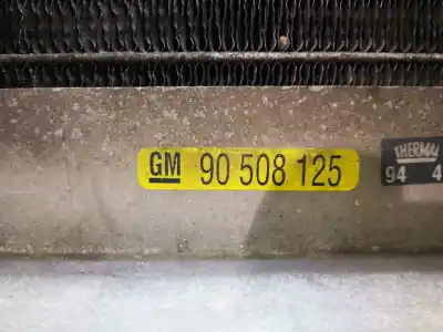 Pezzo di ricambio per auto di seconda mano condensatore / radiatore aria condizionata per opel corsa d (s07) 1.4 (l08 l68) riferimenti oem iam 90508125  