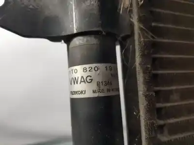 Автозапчастина б/у конденсат/радіатор кондиционера для volkswagen caddy ka/kb (2k) kombi посилання на oem iam 1t0820191  