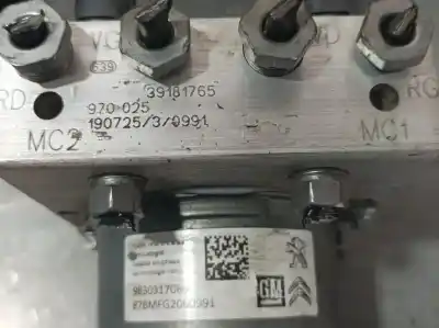 Автозапчасти б/у абс за citroen c3 live ссылки oem iam 39181765  970025