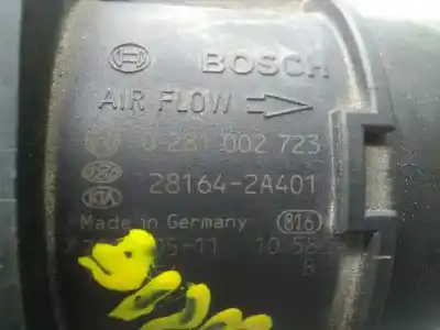 Peça sobressalente para automóvel em segunda mão medidor de massa de ar por kia rio concept referências oem iam 281642a401  0281002723