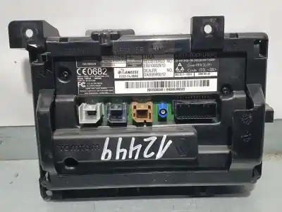 Second-hand car spare part gps navigation system for renault captur intens oem iam references 259153934r  0355149666