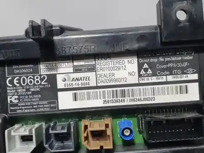 Second-hand car spare part gps navigation system for renault captur intens oem iam references 259153934r  0355149666