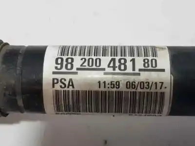 Second-hand car spare part front left transmission for citroen jumpy furgon control m oem iam references 9820048180  