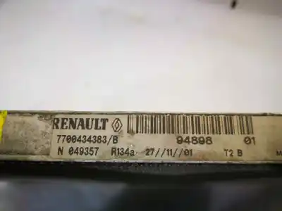 Автозапчастина б/у конденсат/радіатор кондиционера для renault scenic (ja..) 1.9 dci authentique посилання на oem iam   7700434383b