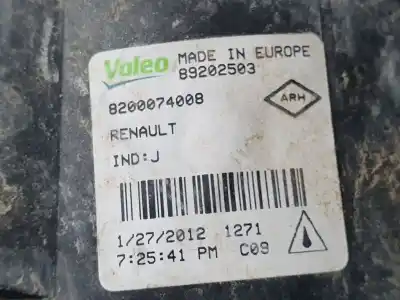 Peça sobressalente para automóvel em segunda mão farol / projetor de nevoeiro esquerdo por dacia sandero stepway referências oem iam 8200074008  89202503