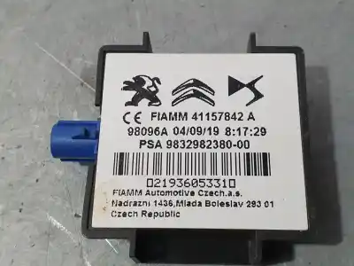 Second-hand car spare part electronic module for peugeot 208 (p2) active pack oem iam references 9832982388000  41157842a