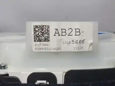 Peça sobressalente para automóvel em segunda mão quadrante por opel astra j lim. sport referências oem iam 13355666  5056663111191251