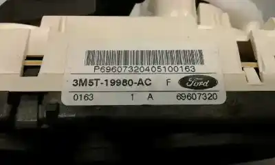 Pezzo di ricambio per auto di seconda mano controllo riscaldamento / aria condizionata per ford focus c-max (cap) 1.6 tdci cat riferimenti oem iam 3m5t19980ac 3m5t19980ac 1000000450774