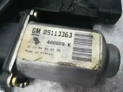 Pezzo di ricambio per auto di seconda mano alzacristalli anteriore sinistro per opel corsa c club riferimenti oem iam 09113363 6 pins 400608k