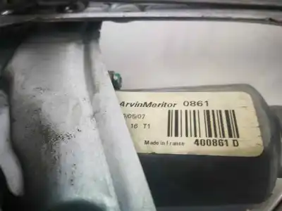 Автозапчастина б/у регулятор переднього правого скла для renault clio iii confort dynamique посилання на oem iam 400861d 2 pins 