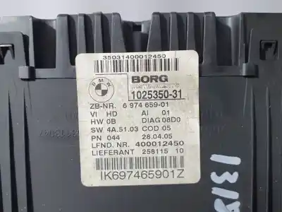 Peça sobressalente para automóvel em segunda mão quadrante por bmw serie 3 berlina (e90) 320d referências oem iam 697465901  102535031