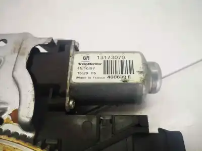 Second-hand car spare part passenger side right window regulator for opel combo 1.3 16v cdti oem iam references 13173070 6 pins 