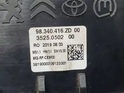 Автозапчастина б/у клімат-контроль для citroen jumpy furgon control m посилання на oem iam 98340416zd  35250502