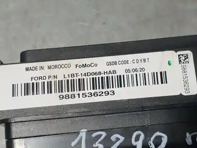 Second-hand car spare part electronic module for ford fiesta (ce1) titanium oem iam references l1bt14d068hab  9881536293